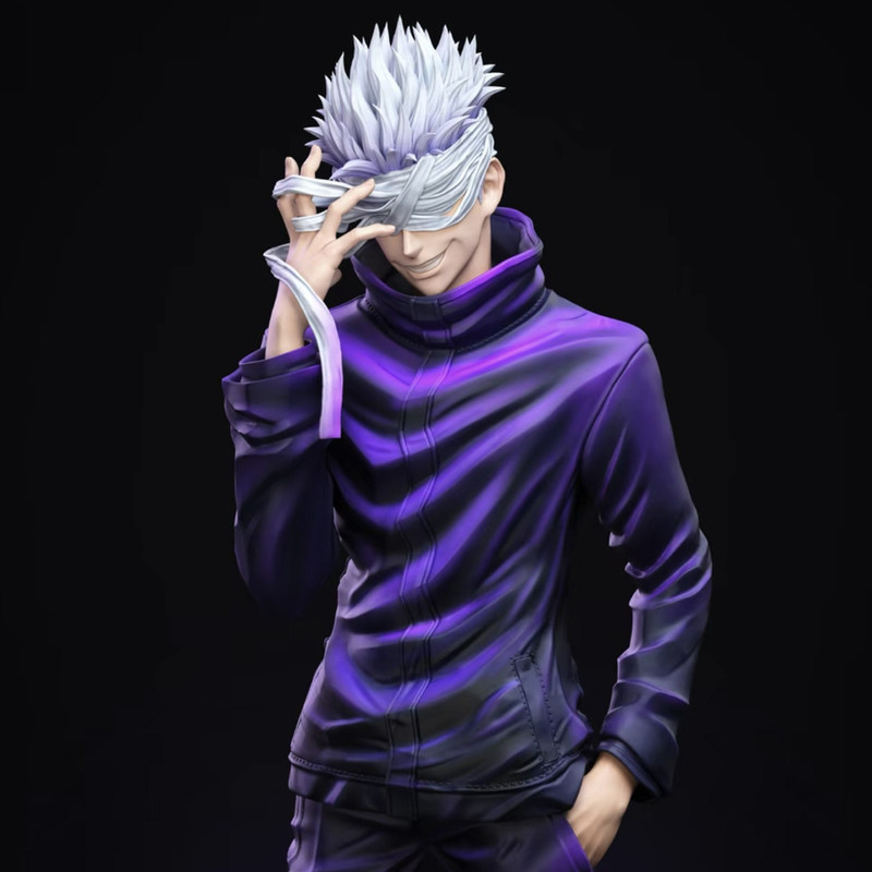 Desk Setup Editing - Аниме-фигурка Сатору Годжо из Jujutsu Kaisen,