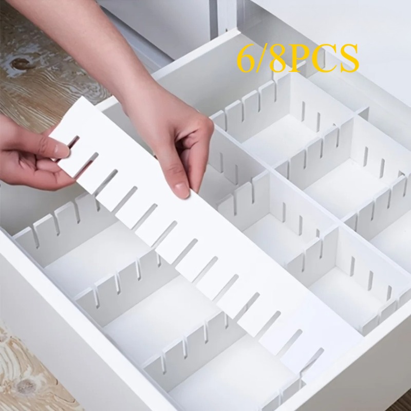 Desk Drawer Unit - Толстая пластиковая перегородка для ящиков, разрезаемая,