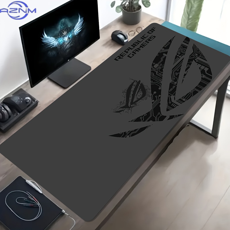 Desk Setup In Office - 1 шт. Большой игровой коврик для