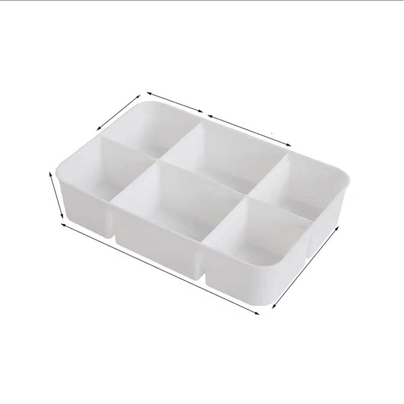 Jewelry Desk Setup - Прозрачный штабелируемый контейнер для хранения, 4-уровневый