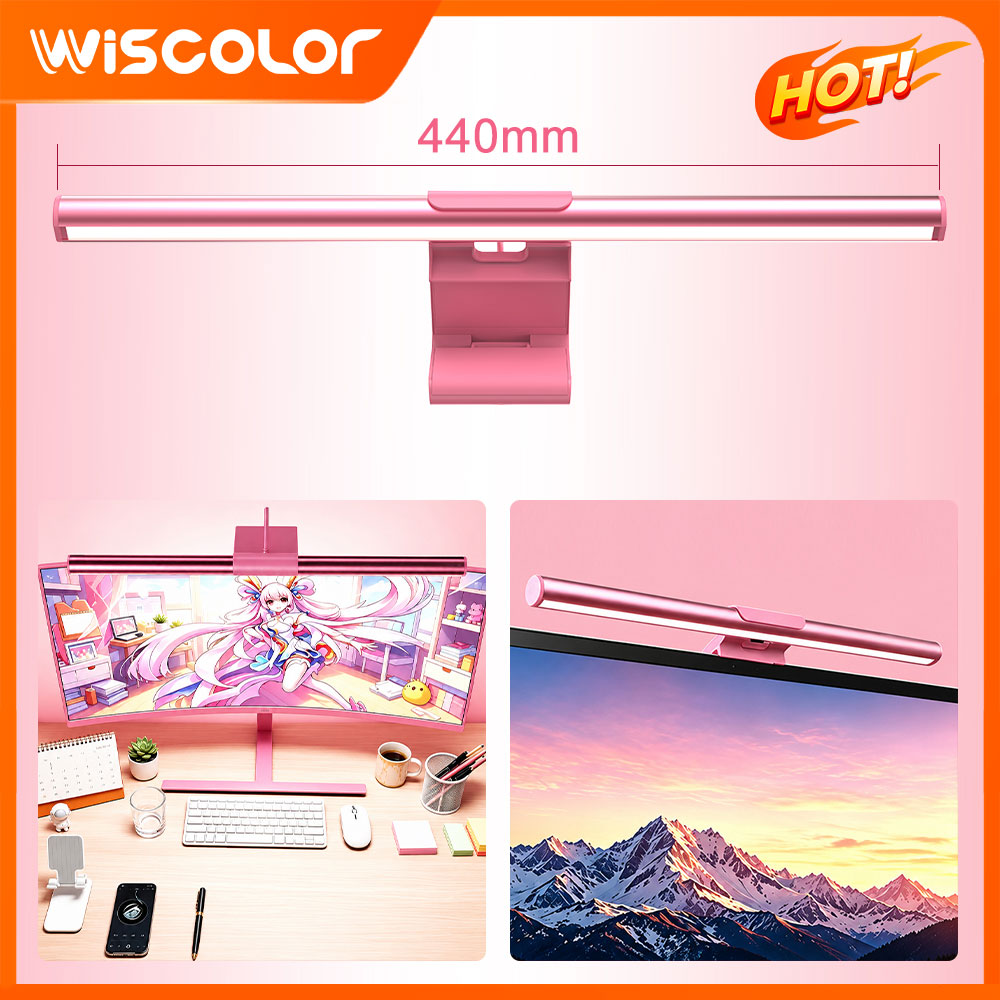 Desk Setup In Office - Светодиодная лампа-монитор Smart Wifi RGB с