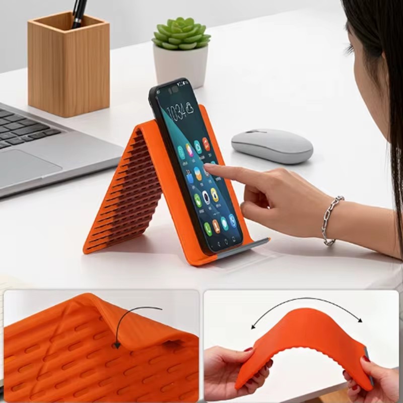 Desk Setup Home - Гибкая складная силиконовая подставка для телефона,