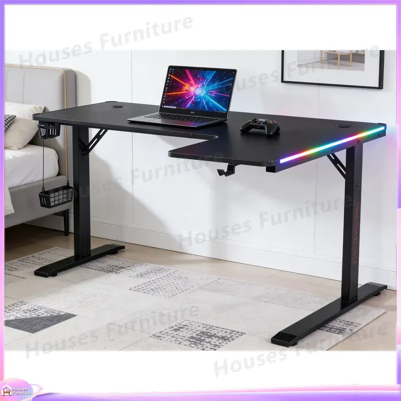 Desk Setup In Office - Большой игровой стол 160 см с