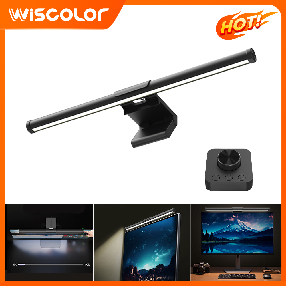 Desk Setup In Office - Умная Wi-Fi RGB-лампа для монитора, светодиодная