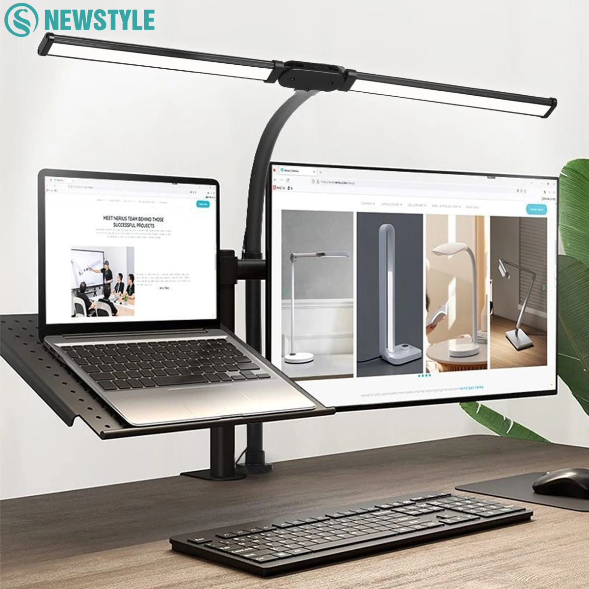 Светодиодная настольная лампа  – обзор и цена Desk Setup Office