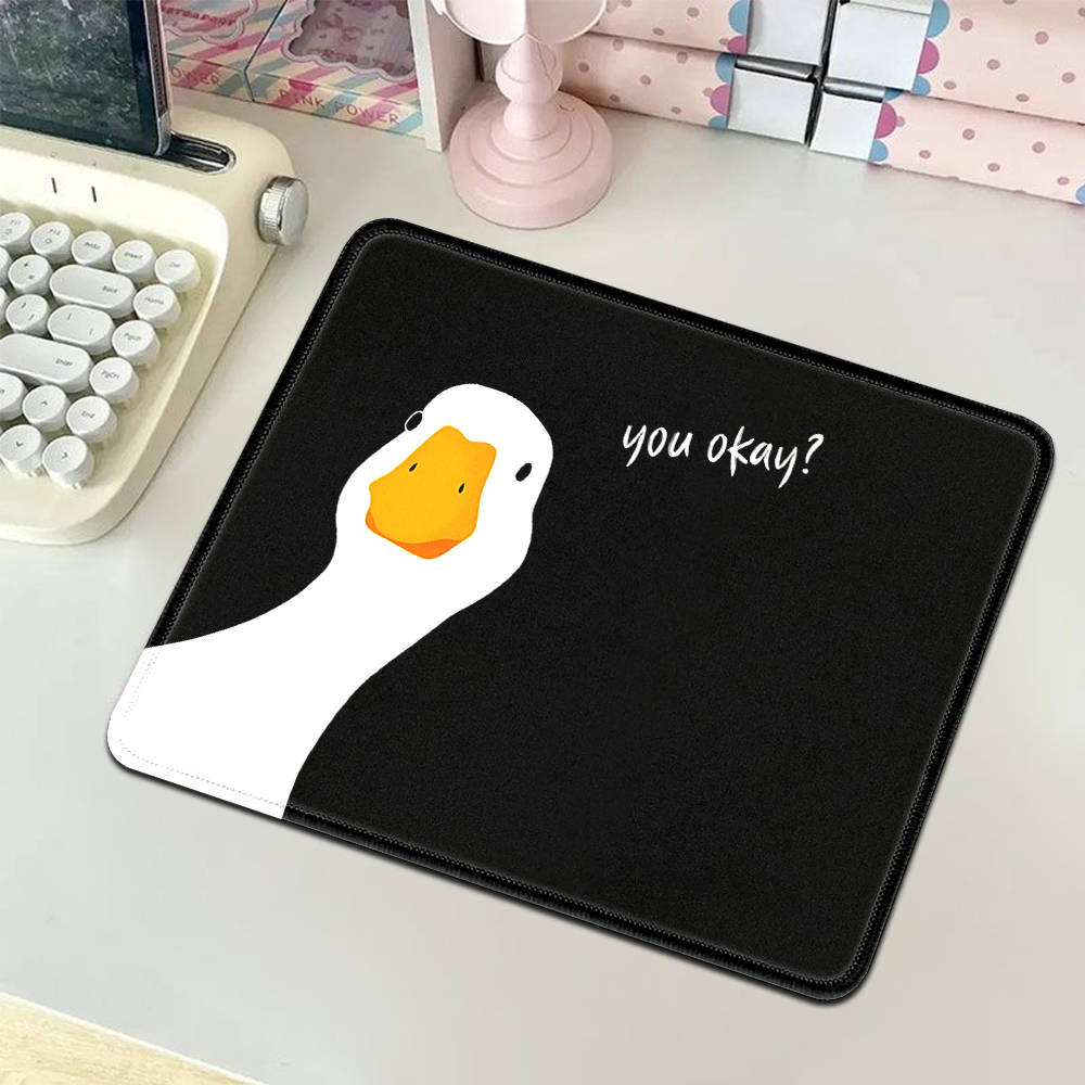 Черный мини-коврик для мыши с  – обзор и цена Desk Setup Black