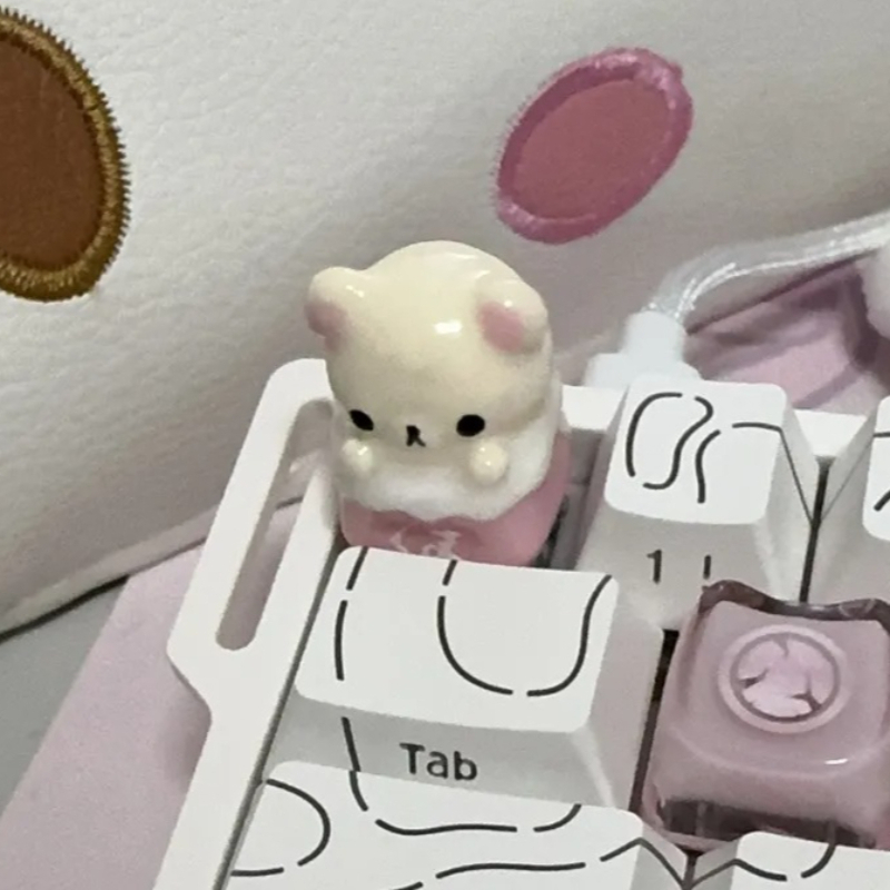 Кавайные кейкапы Rilakkuma: Ме – обзор и цена Desk Setup Editing