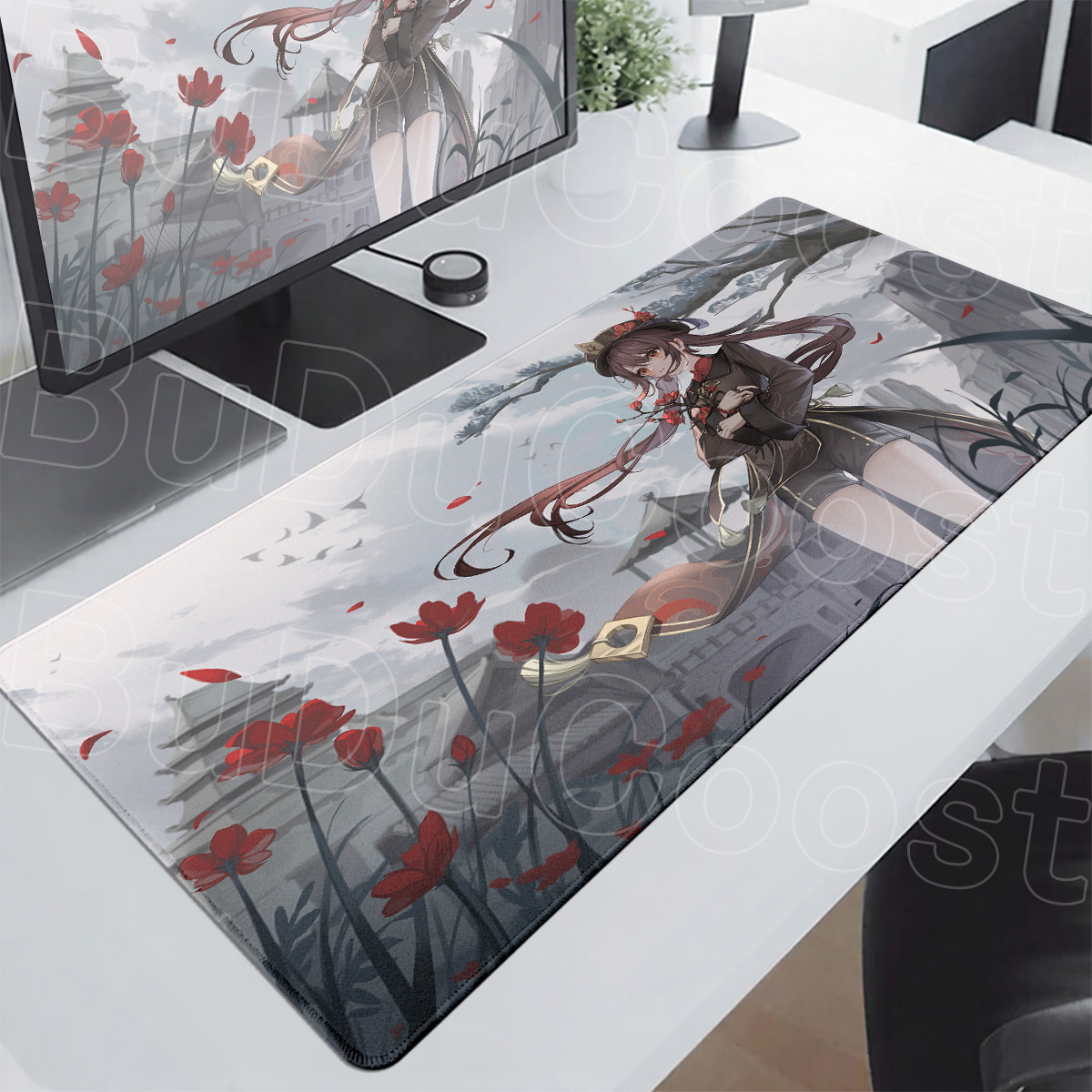 Коврик для мыши Genshin Impact – обзор и цена Desk Setup Anime