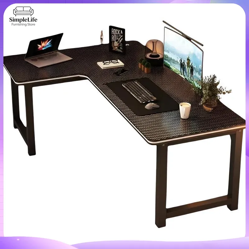 Угловой игровой компьютерный с – обзор и цена Desk Setup In Office