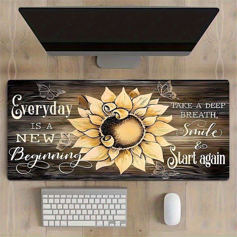 Коврик для мыши Sunflower: Вдо – обзор и цена Desk Setup Inspiration