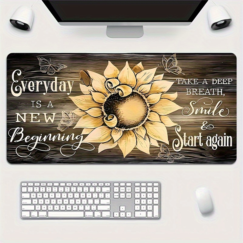 Коврик для мыши Sunflower: Вдо – обзор и цена Desk Setup Inspiration