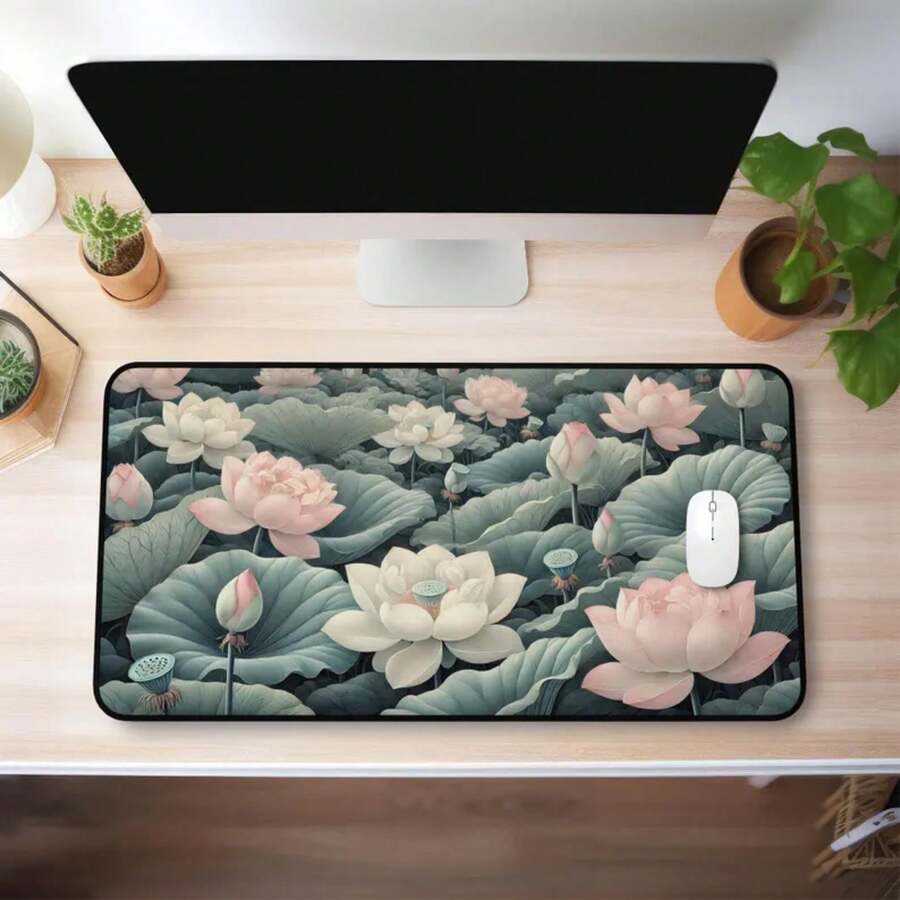 Большой коврик для стола с изо – обзор и цена Desk Setup Inspiration