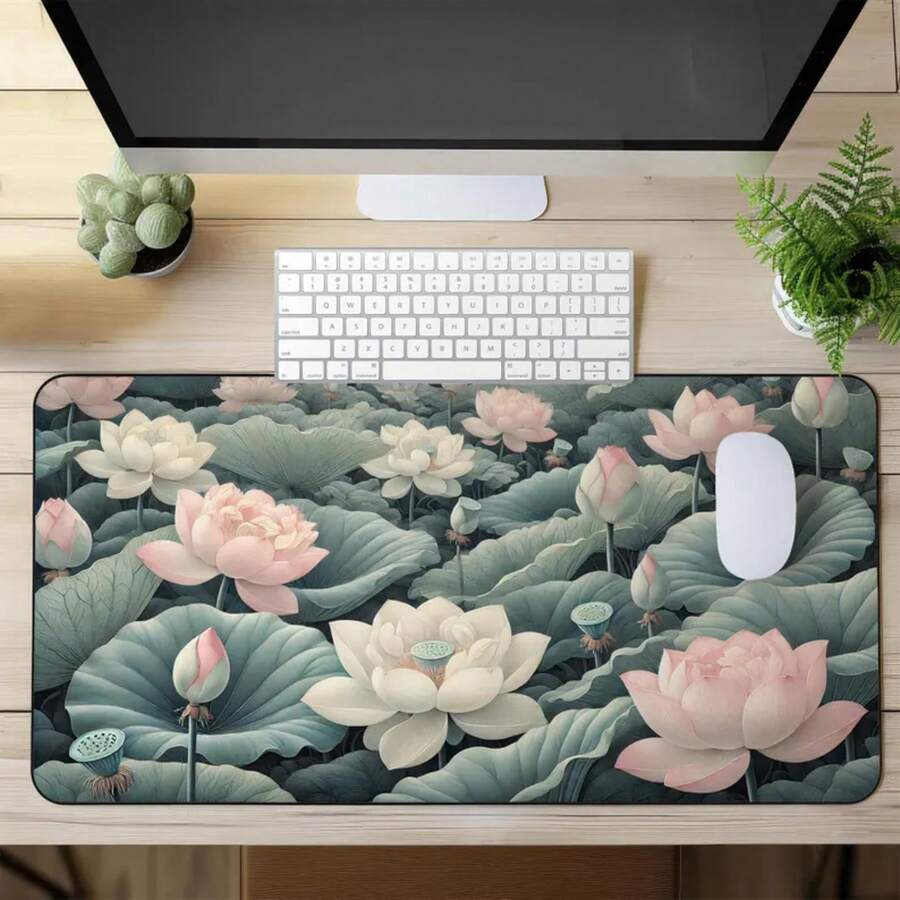 Большой коврик для стола с изо – обзор и цена Desk Setup Inspiration