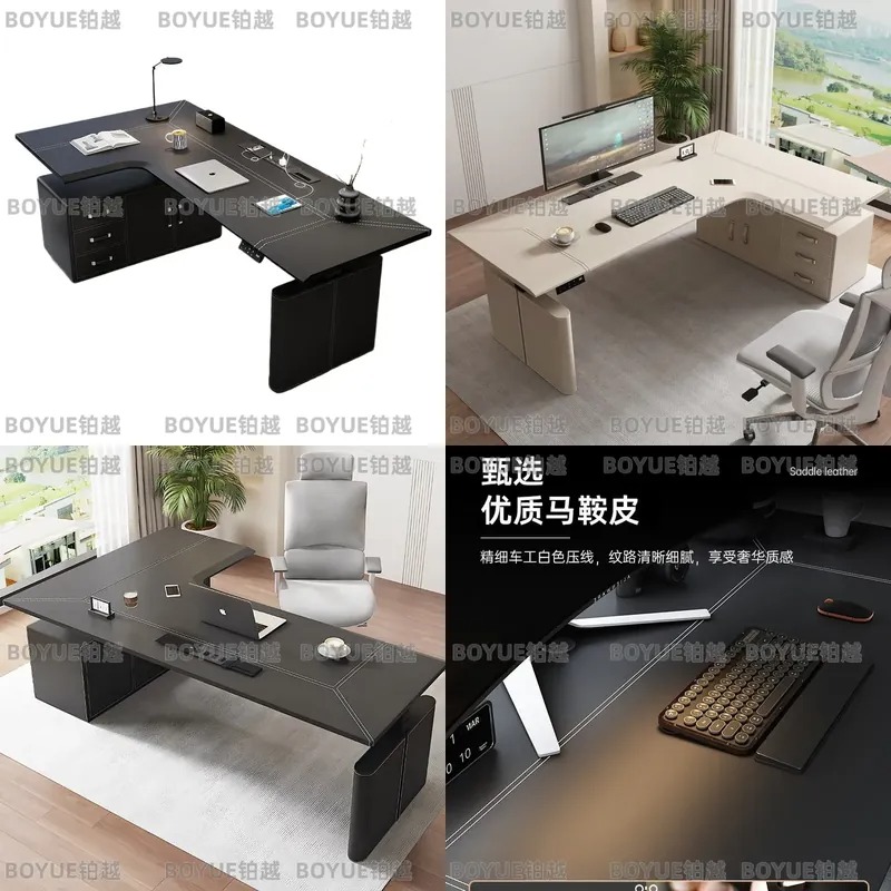 Угловой стол в форме буквы L с – обзор и цена Desk Setup Corner