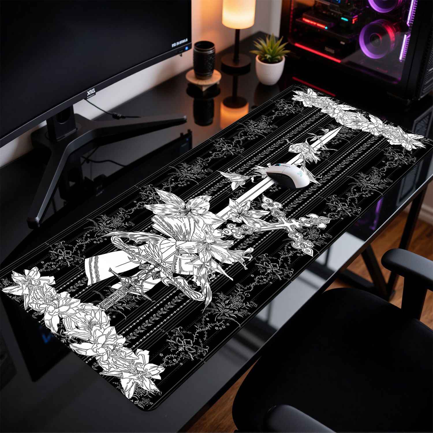 Коврик для мыши Divine Realm G – обзор и цена Desk Setup Black