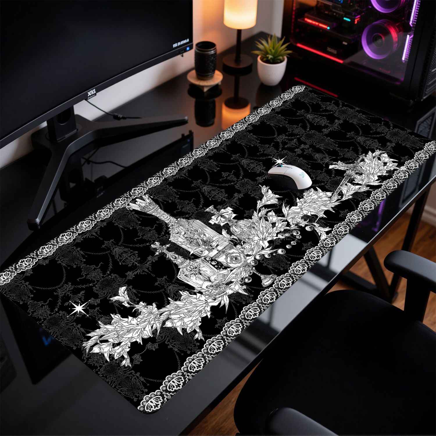 Коврик для мыши Divine Realm G – обзор и цена Desk Setup Black