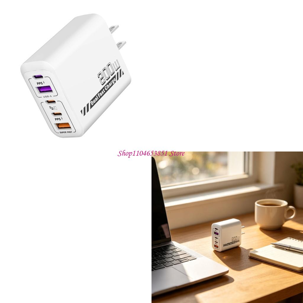 5-портовое быстрое зарядное ус – обзор и цена Desk Setup For 2 Laptops