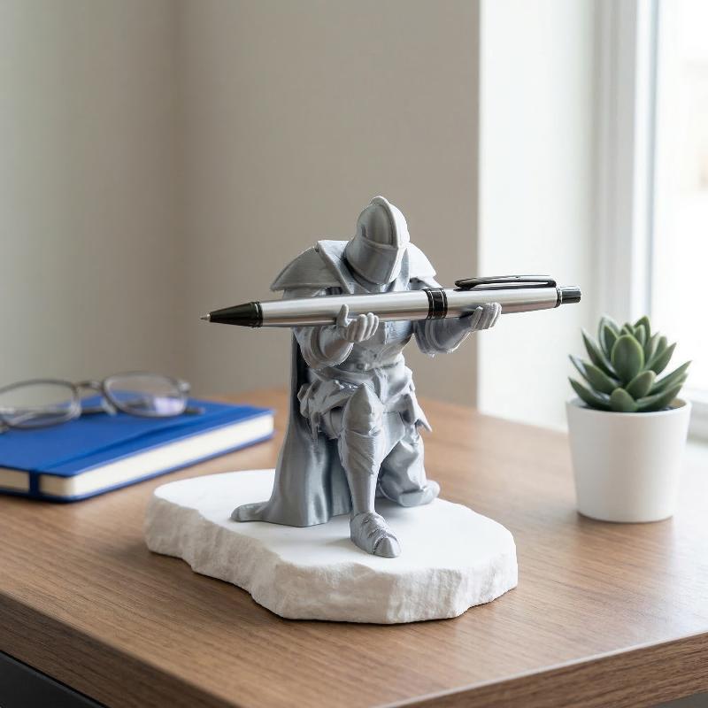 Подставка для ручек в виде рыц – обзор и цена Desk Setup Home