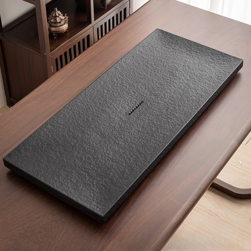 Поднос для чая из натурального – обзор и цена Desk Setup Black