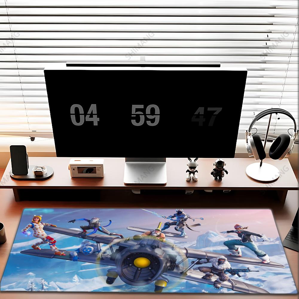 Большой настольный коврик F-Fo – обзор и цена Desk Setup Anime
