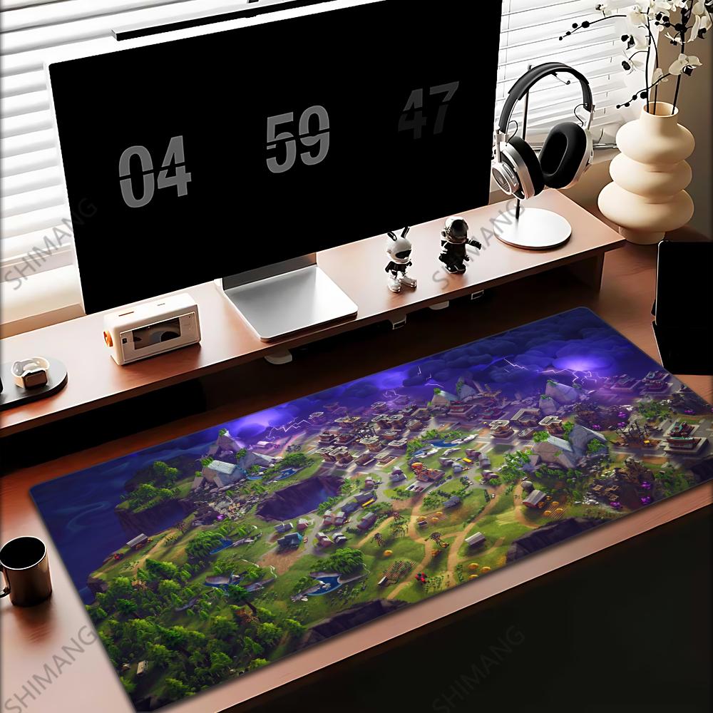 Большой настольный коврик F-Fo – обзор и цена Desk Setup Anime