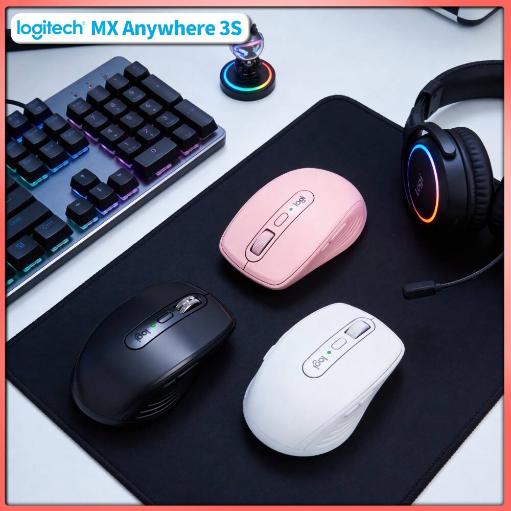 Мышь Premium MX Anywhere 3S -  – обзор и цена Desk Setup For Work